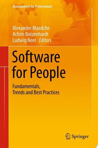 Software for People Fundamentals, Trends and Best Practices
