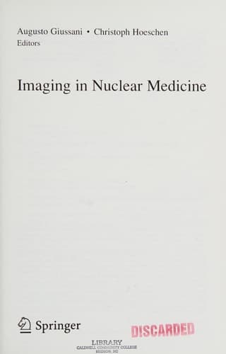 Imaging in Nuclear Medicine
