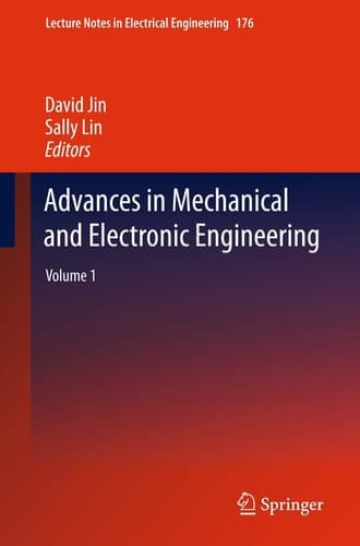 Advances in Mechanical and Electronic Engineering Volume 1