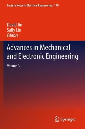 Advances in Mechanical and Electronic Engineering Volume 3