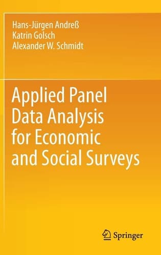 Applied Panel Data Analysis for Economic and Social Surveys