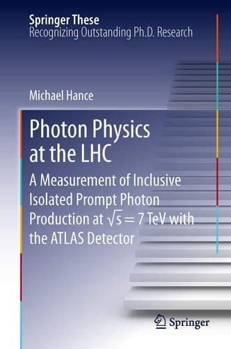 Photon Physics at the LHC A Measurement of Inclusive Isolated Prompt Photon Production at √s = 7 TeV with the ATLAS Detector