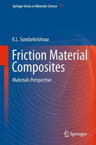 Friction Material Composites Materials Perspective