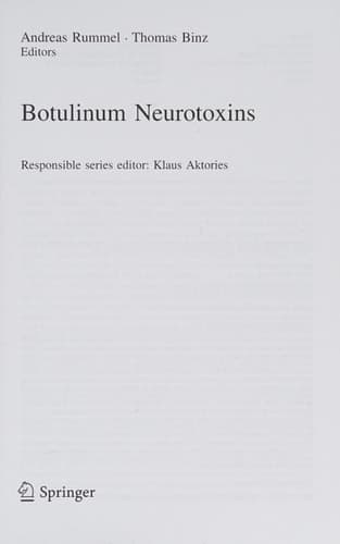 Botulinum Neurotoxins