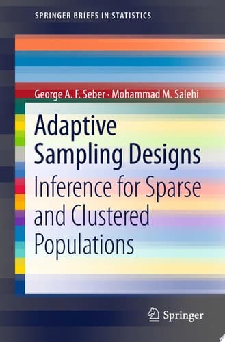 Adaptive Sampling Designs Inference for Sparse and Clustered Populations
