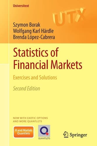 Statistics of Financial Markets Exercises and Solutions