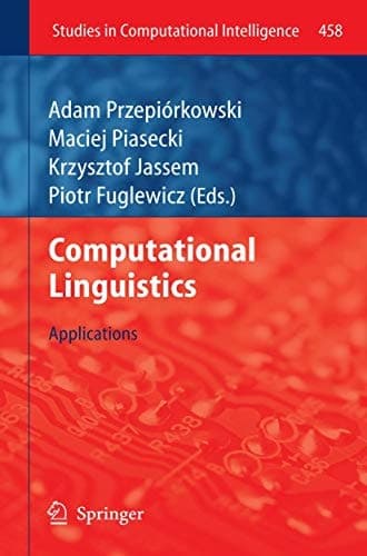 Computational Linguistics Applications