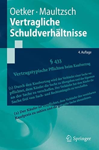 Vertragliche Schuldverhältnisse
