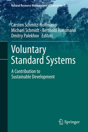 Voluntary Standard Systems A Contribution to Sustainable Development