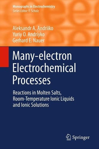Many-electron Electrochemical Processes Reactions in Molten Salts, Room-Temperature Ionic Liquids and Ionic Solutions