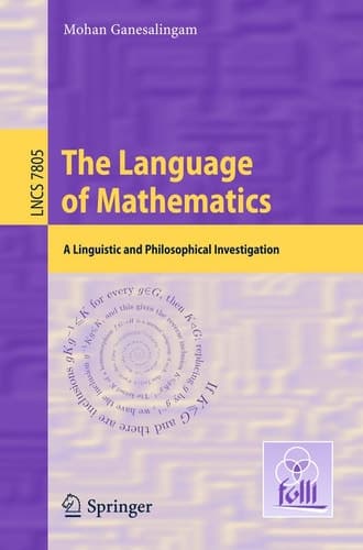 The Language of Mathematics A Linguistic and Philosophical Investigation