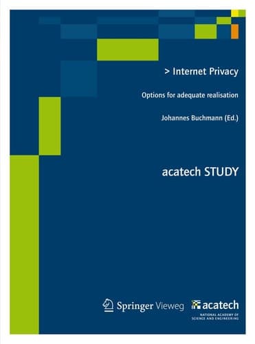 Internet Privacy Options for adequate realisation