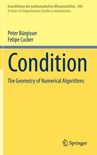 Condition The Geometry of Numerical Algorithms