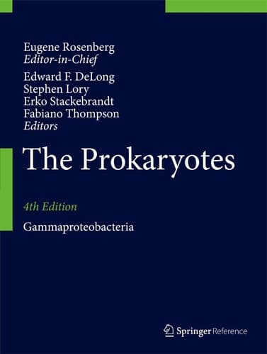 The Prokaryotes Gammaproteobacteria