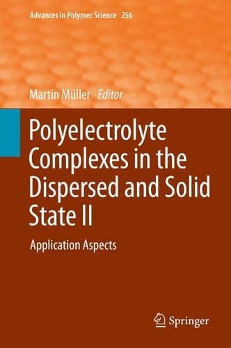 Polyelectrolyte Complexes in the Dispersed and Solid State II Application Aspects