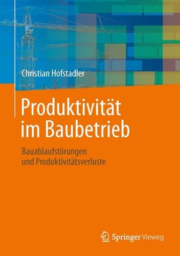 Produktivität im Baubetrieb Bauablaufstörungen und Produktivitätsverluste