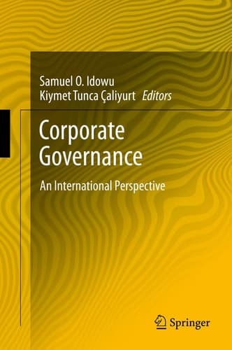 Corporate Governance An International Perspective
