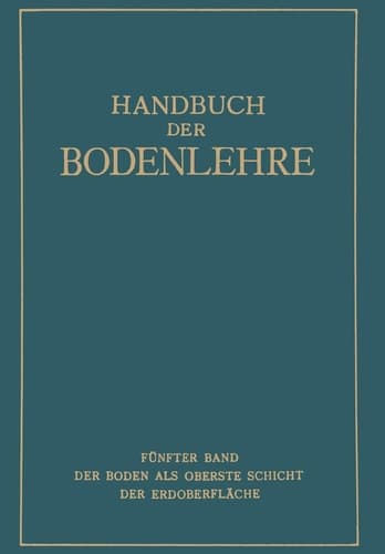 Der Boden als oberste Schicht der Erdoberfläche