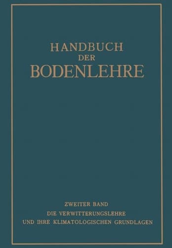 Handbuch der Bodenlehre