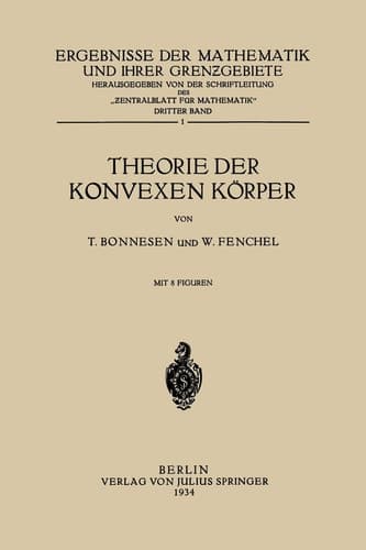 Theorie der Konvexen Körper
