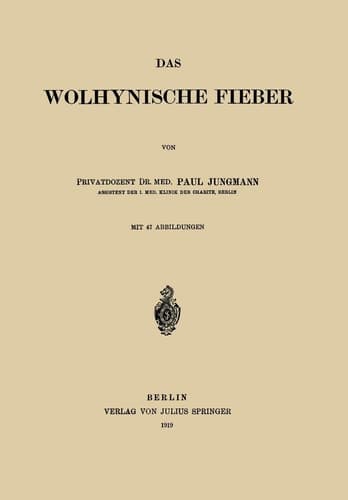 Das Wolhynische Fieber (German Edition)