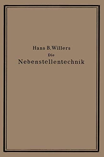 Die Nebenstellentechnik (German Edition)
