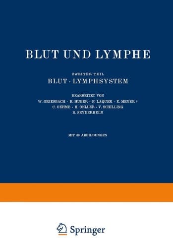 Blut und Lymphe Zweiter Teil Blut · Lymphsystem
