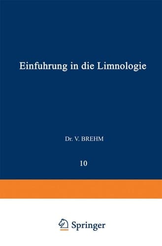 Einführung in die Limnologie (Biologische Studienbücher (geschlossen)) (German Edition)