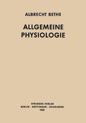 Allgemeine Physiologie