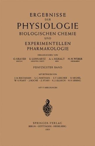 Ergebnisse der Physiologie Biologischen Chemie und Experimentellen Pharmakologie Fünfzigster Band