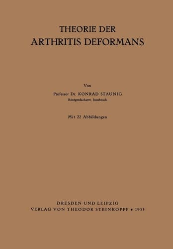 Theorie der Arthritis Deformans
