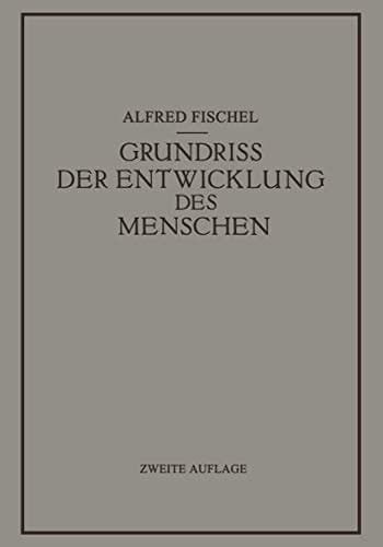 Grundriss der Entwicklung des Menschen