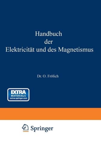 Handbuch der Elektricität und des Magnetismus (German Edition)