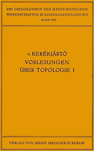 Vorlesungen über Topologie I, Flächentopologie