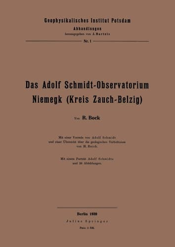 Das Adolf Schmidt-Observatorium Niemegk (Kreis Zauch-Belzig)