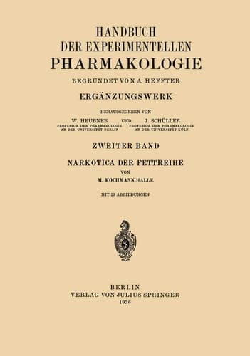Narkotica der Fettreihe