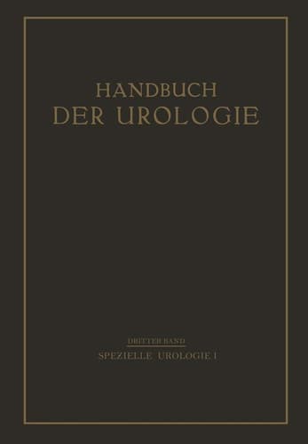 Speƶielle Urologie