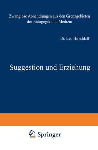 Suggestion und Erziehung