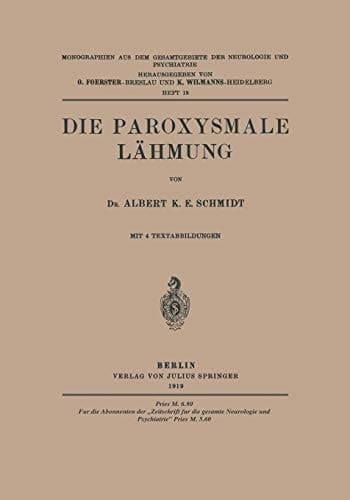 Die Paroxysmale Lähmung