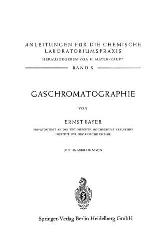 Gaschromatographie