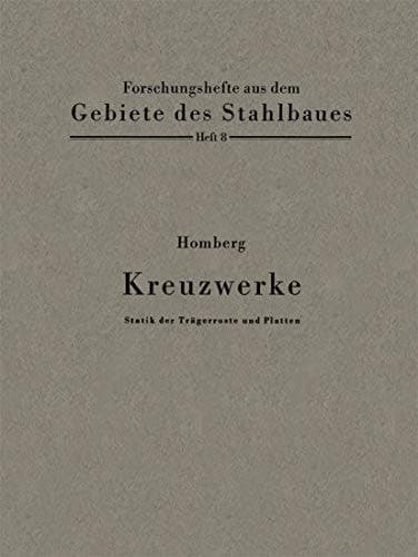 Kreuzwerke Statik der Trägerroste und Platten