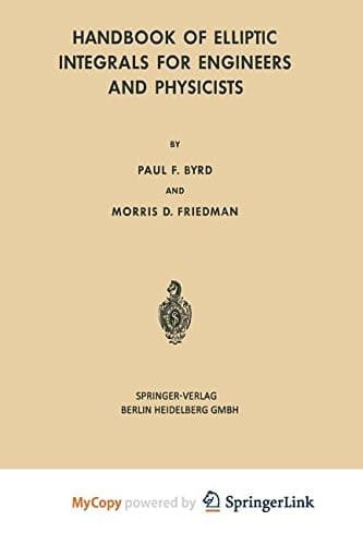 Handbook of Elliptic Integrals for Engineers and Physicists