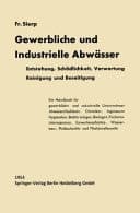 Die Gewerblichen und Industriellen Abwässer Entstehung