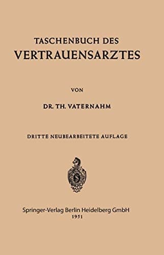 Taschenbuch des Vertrauensarztes