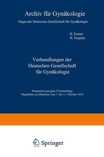 Verhandlungen der Deutschen Gesellschaft für Gynäkologie