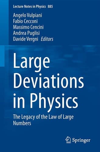 Large Deviations in Physics The Legacy of the Law of Large Numbers