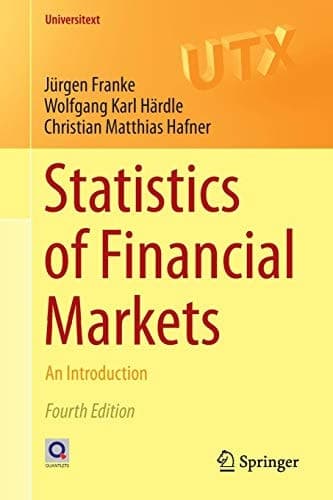 Statistics of Financial Markets An Introduction