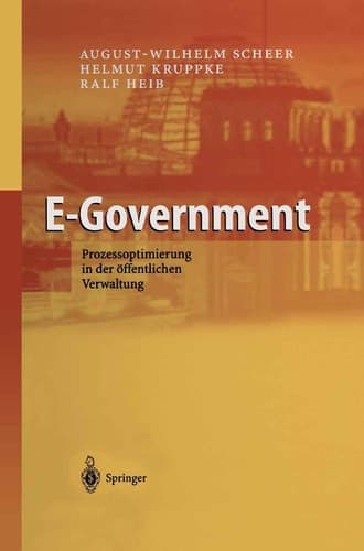 E-Government Prozessoptimierung in der öffentlichen Verwaltung