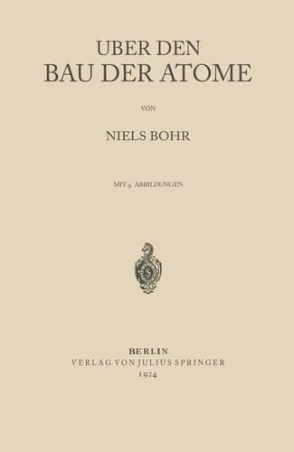 Über den Bau der Atome (German Edition)