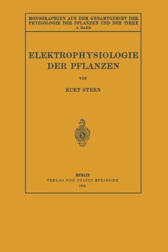 Elektrophysiologie der Pflanzen